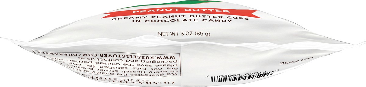 slide 7 of 8, Russell Stover Sugar Free Peanut Butter Cup Chocolate Candy, 3 oz. bag, 3 oz