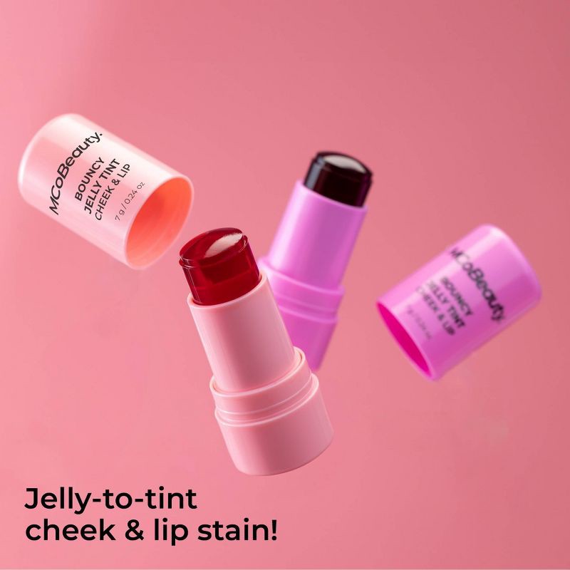slide 7 of 12, MCoBeauty Jelly Cheek & Lip Stick - Coral Pop - 0.17oz, 0.17 oz