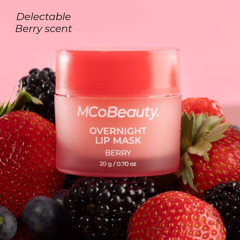 slide 6 of 10, MCoBeauty Overnight Lip Mask - Berry - 0.7oz, 0.7 oz