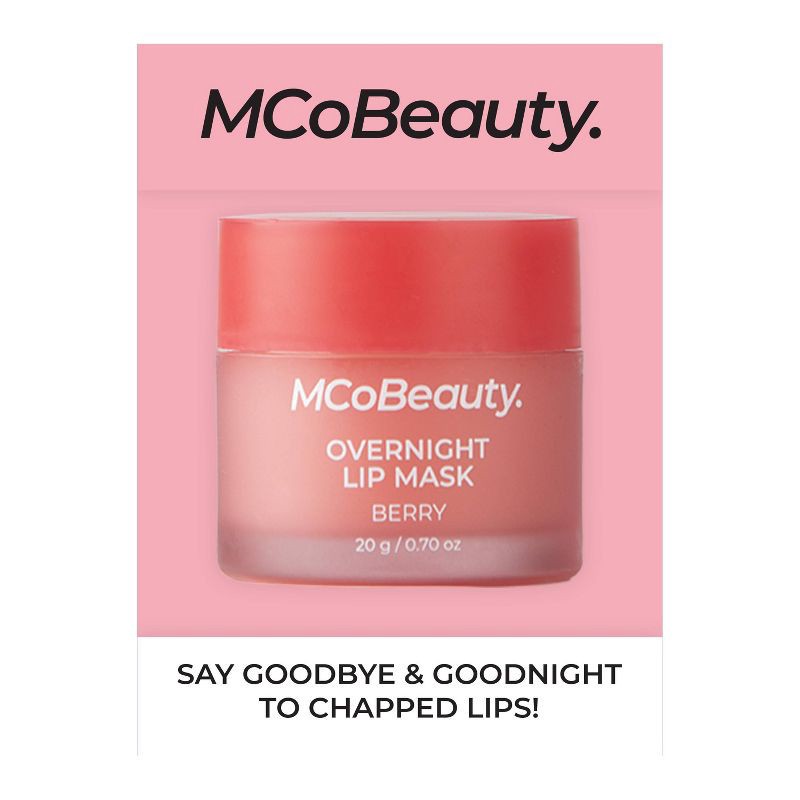 slide 10 of 10, MCoBeauty Overnight Lip Mask - Berry - 0.7oz, 0.7 oz