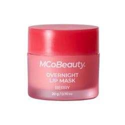 MCoBeauty Overnight Lip Mask - Berry - 0.7oz