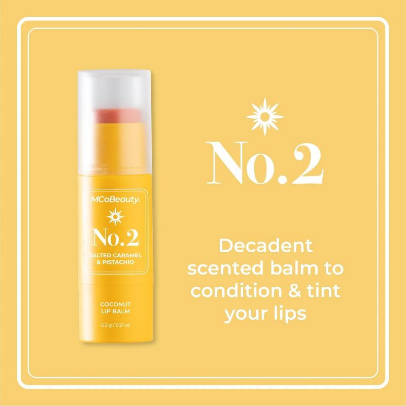 slide 5 of 10, MCoBeauty Coco Lip Treatment - No.2 Salted Caramel & Pistachio - 0.21oz, 0.21 oz