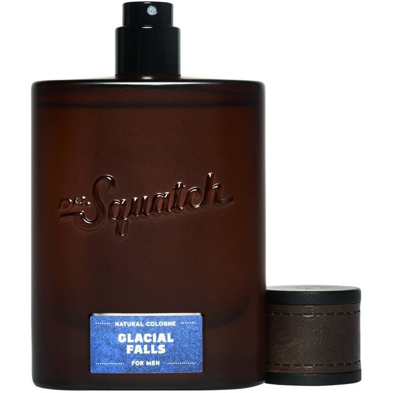 slide 3 of 9, DR. SQUATCH Men's Natural Glacial Falls Cologne - 1.7 fl oz, 1.7 fl oz