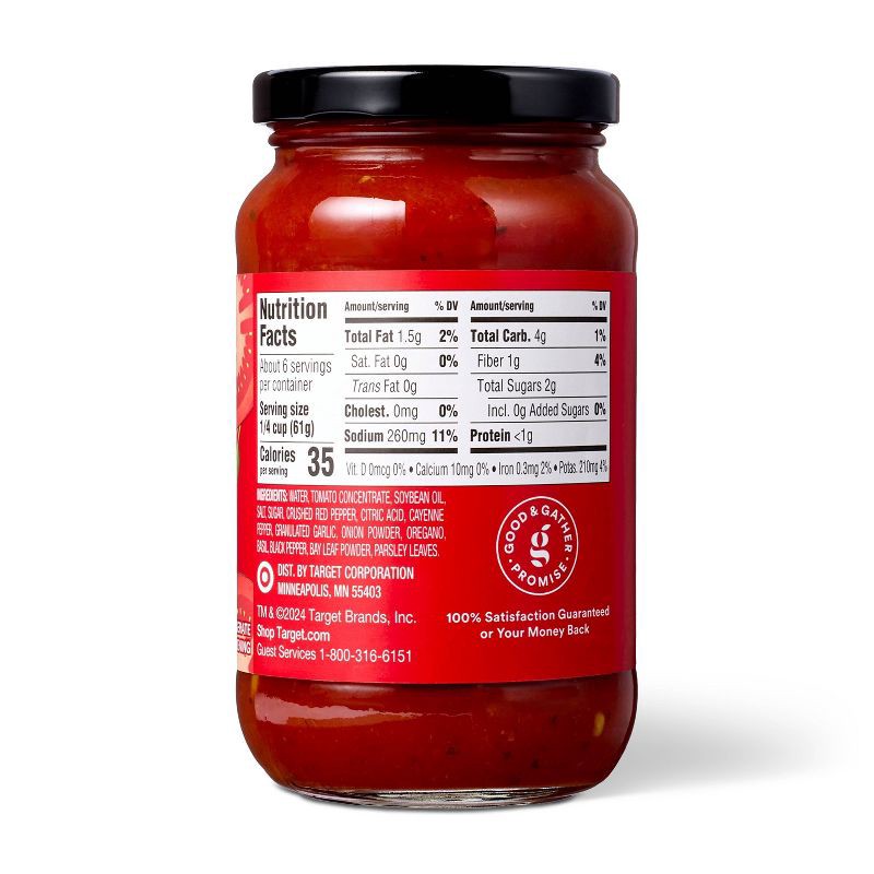slide 2 of 3, Spicy Pizza Sauce - 14oz - Good & Gather™, 14 oz