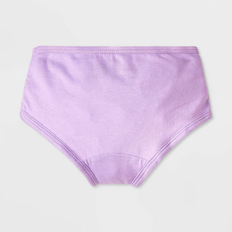 slide 3 of 4, Toddler Girls' 7pk 'Fruit' Briefs - Cat & Jack™ 4T: Cotton Knit, Low Rise, Full Waistband Elastic, Botanical & Food Patterns, 7 ct