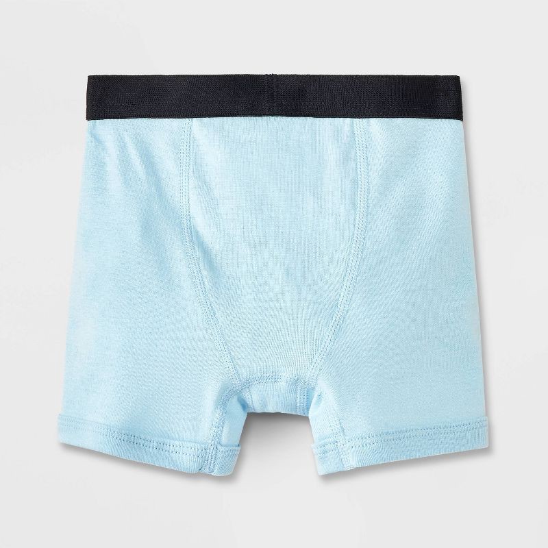 slide 3 of 4, Toddler Boys' 6pk 'Monsters' Boxer Briefs - Cat & Jack™ 4T: Cotton Knit, Mid Rise, Full Waistband Elastic, Machine Washable, 6 ct