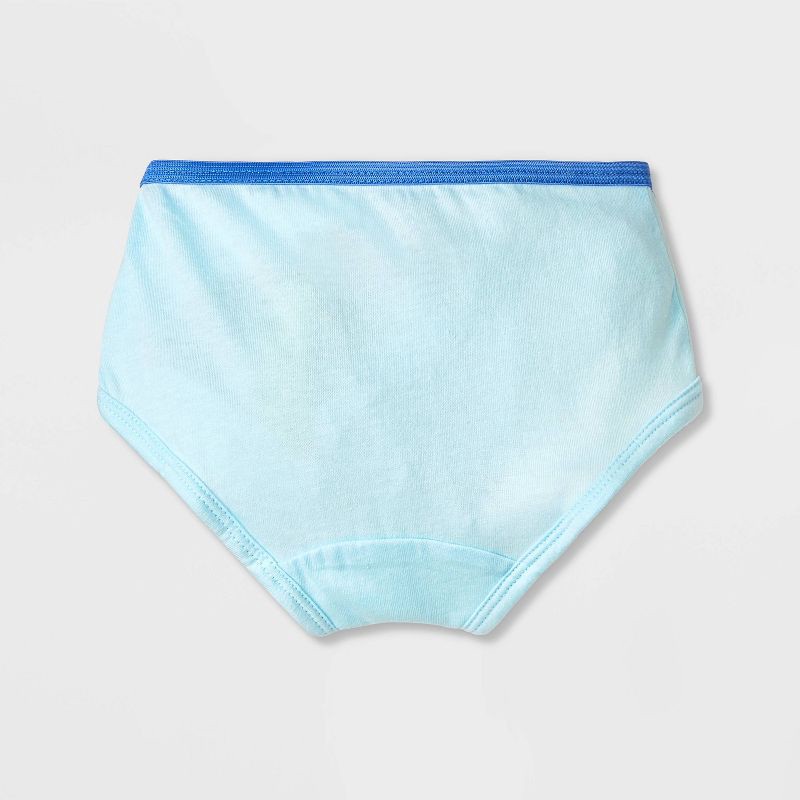 slide 3 of 4, Toddler Girls' 7pk Briefs - Cat & Jack™ 2T-3T: Cotton Knit Underwear, Rainbow & Sun Patterns, Low Rise, Elastic Waistband, 7 ct