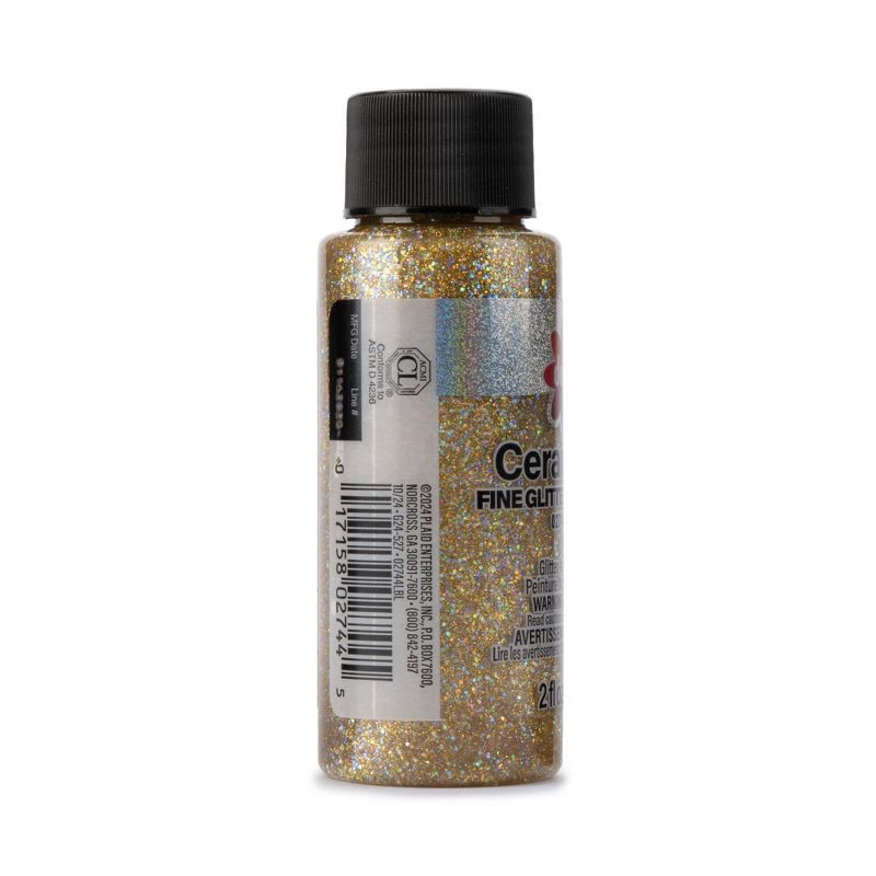 slide 4 of 4, Delta 2oz Specialty Fine Gold Glitter, 2 oz