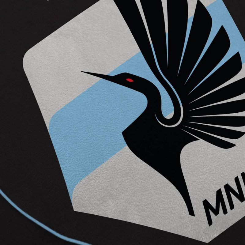 slide 2 of 3, MLS Minnesota United FC Circle Plushlete Pillow: Sports Team Logo, Round, Indoor Use, 1 ct