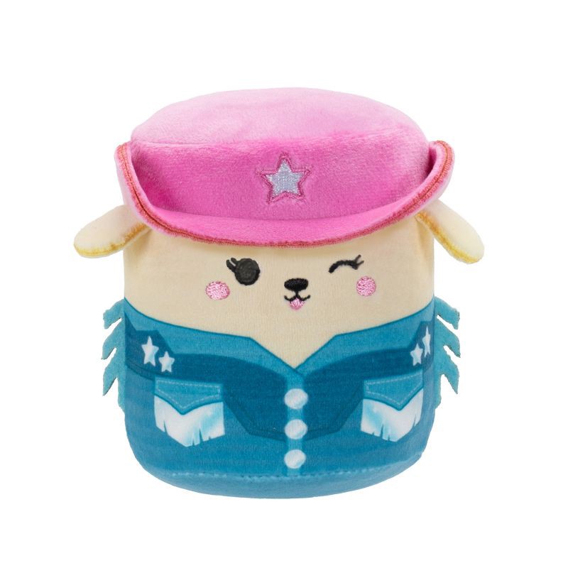 slide 6 of 10, Chew Mees by Squishmallows Cowgirl and Football Player Dog Plush Toy, 1 ct