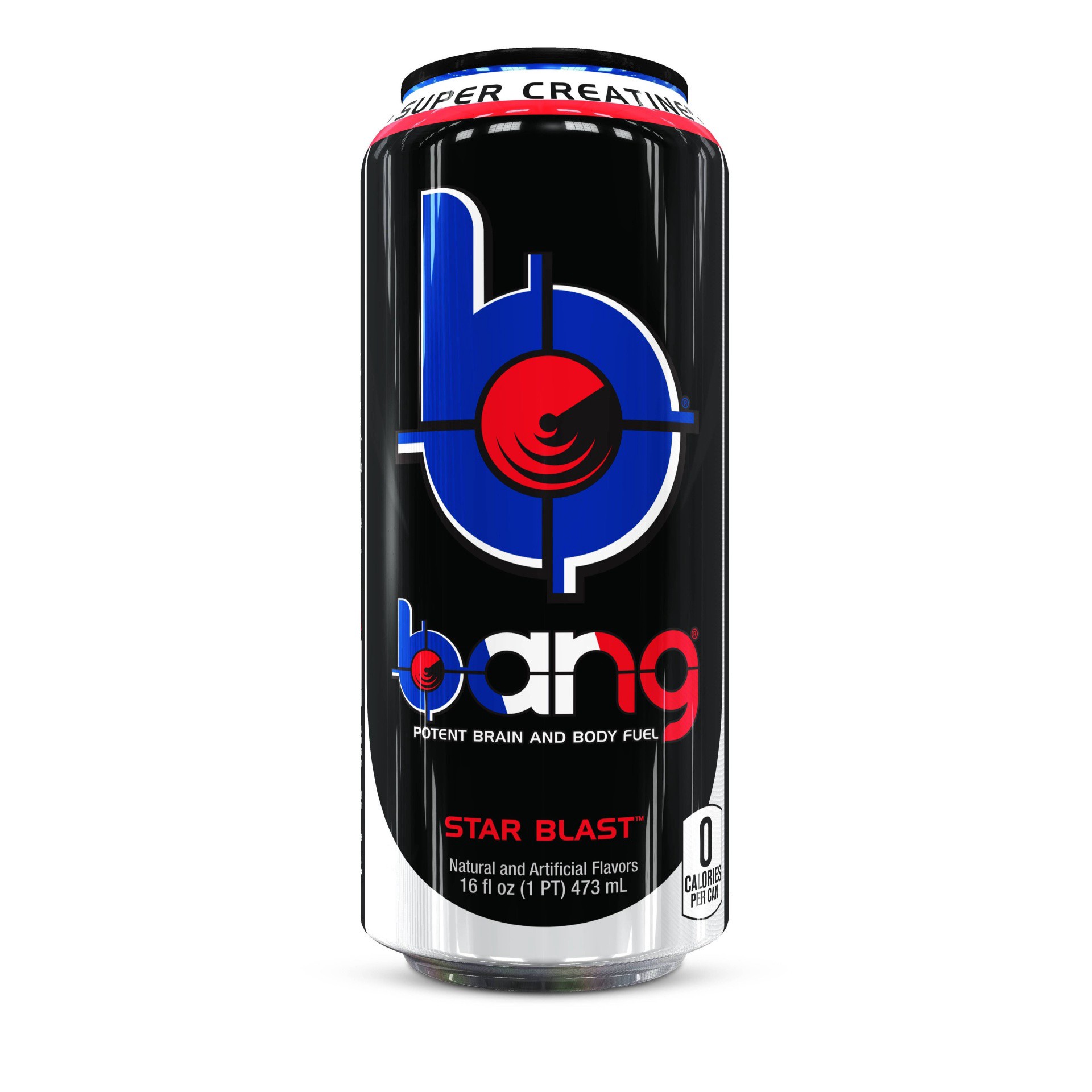 slide 1 of 2, BANG Star Blast Energy Drink - 16 fl oz Can, 16 fl oz