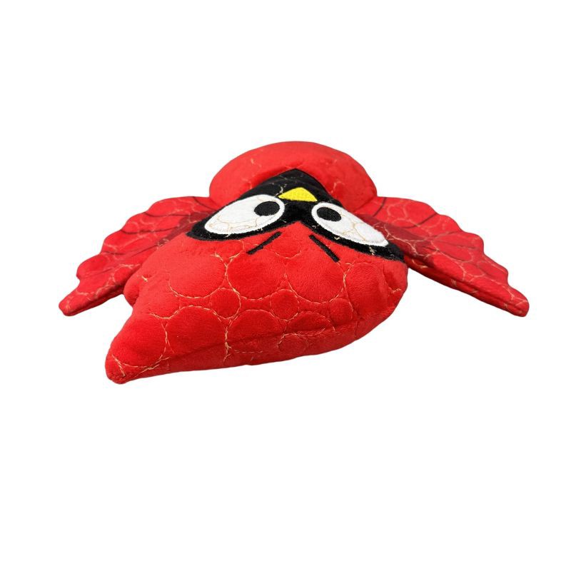 slide 4 of 8, Bite Force Built with Kevlar Tough Cardinal Dog Plush Toy, 1 ct