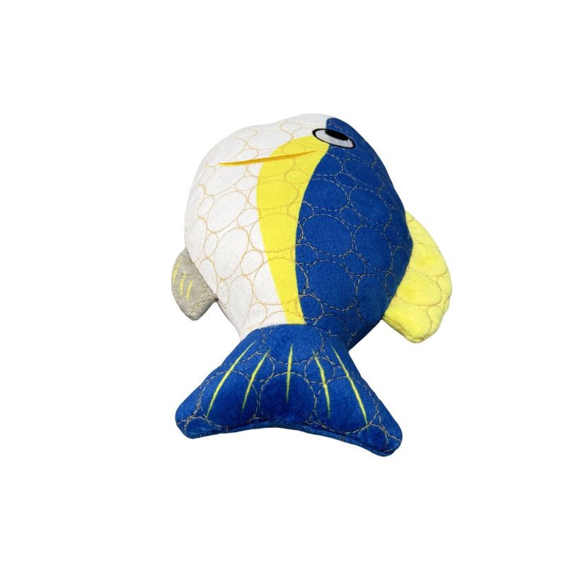 slide 4 of 8, Bite Force Built with Kevlar Tough Tuna Dog Plush Toy, 1 ct