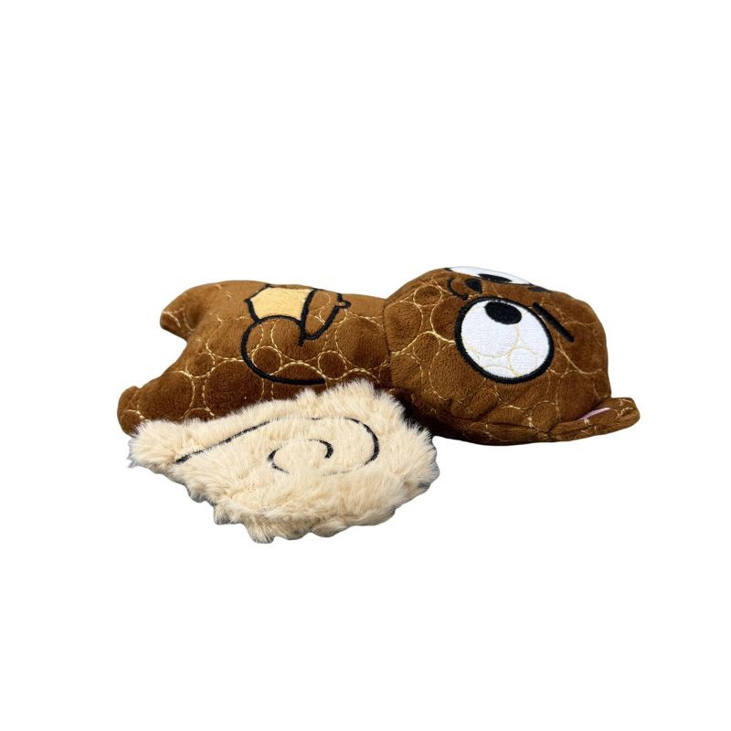 slide 8 of 8, Bite Force Built with Kevlar Tough Squirrel Dog Plush Toy, 1 ct