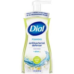 Dial Complete Antibacterial Foaming Hand Wash, Soothing White Tea