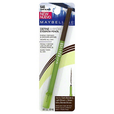 slide 1 of 1, Maybelline Define-A-Brow Eyebrow Pencil - Dark Blonde, 1 oz