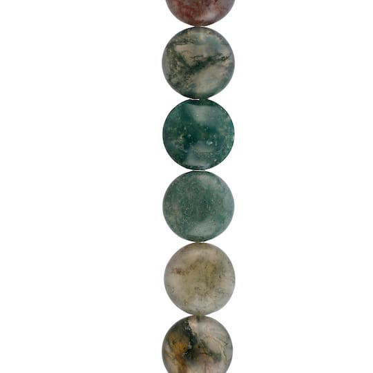 slide 1 of 3, Multicolor Fancy Jasper Flat Round Beads, 10mm By Bead Landing, 10mm