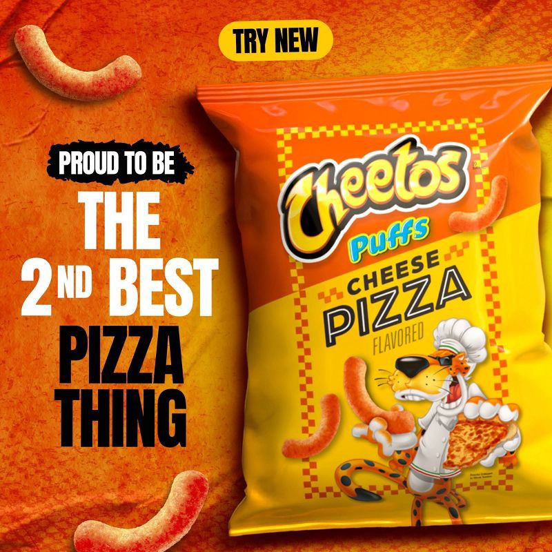slide 4 of 5, Cheetos Cheese Pizza Flavored Snacks - 8oz, 8 oz