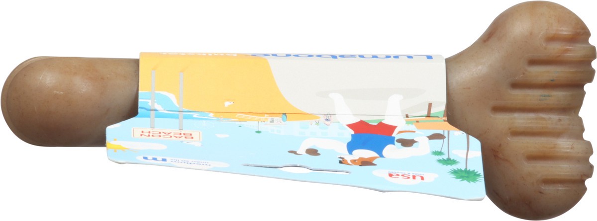 slide 2 of 9, LumaBone Bacon Durable Chew Medium 1 ea, 1 ct