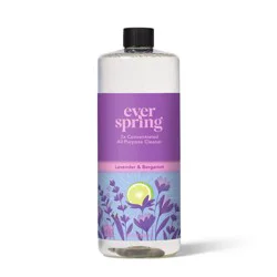 Lavender & Bergamot Ultra-Concentrated All Purpose Cleaner - 32 fl oz - Everspring™