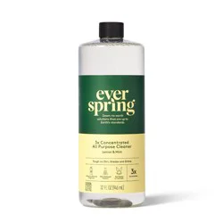 Lemon & Mint Ultra-Concentrated All Purpose Cleaner - 32oz - Everspring™