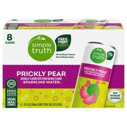 Simple Truth Naturally Flavored Prickly Pear Seltzer Water