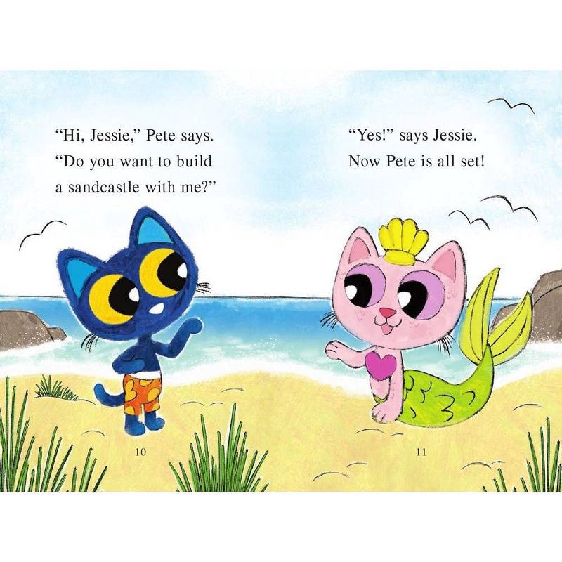 slide 8 of 8, Harper Collins Pete the Kitty and the Mermaid's Sandcastle - (My First I Can Read) by James Dean & Kimberly Dean (Paperback), 1 ct