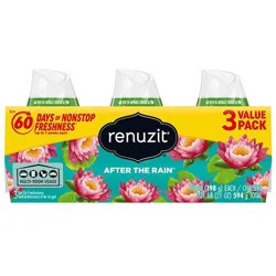 Renuzit Gel Air Freshener - After the Rain - 7oz/3pk