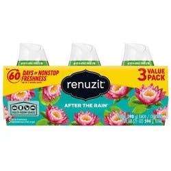 Renuzit Gel Air Freshener - After the Rain - 7oz/3pk