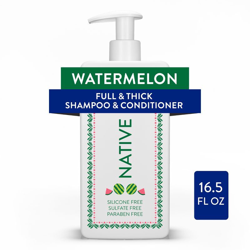 slide 6 of 7, Native Limited Edition Jarritos Watermelon Full & Thick 2-in-1 Shampoo and Conditioner - 16.5 fl oz, 16.5 fl oz