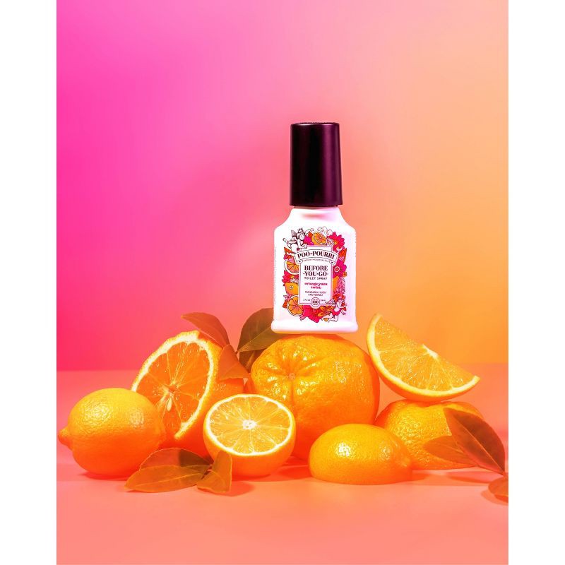 slide 3 of 15, Poo-Pourri 2 fl oz Yuzu Twist Toilet Spray Orange, 2 fl oz