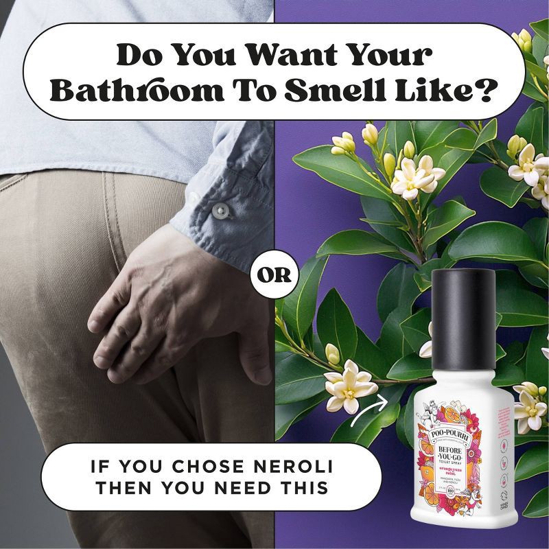 slide 15 of 15, Poo-Pourri 2 fl oz Yuzu Twist Toilet Spray Orange, 2 fl oz