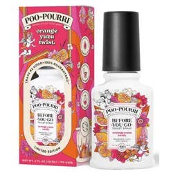 Poo-Pourri 2 fl oz Yuzu Twist Toilet Spray Orange