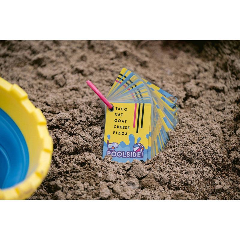 slide 10 of 10, Dolphin Hat Games Taco Cat Goat Cheese Pizza Poolside Edition Card Game: Creative Thinking Party Game, 1 ct