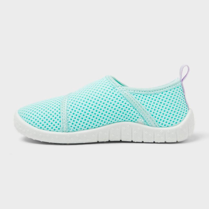 slide 2 of 4, Toddler Hartley Water Shoes - Sun Squad™ Green 5-6: Hook & Loop, Breathable, Textured Outsole, 1 ct