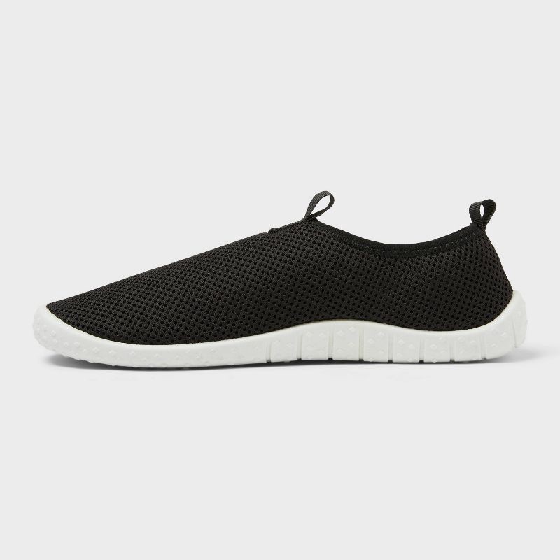 slide 2 of 4, Women's Allyson Water Shoes - Sun Squad™ Black 9-10: Slip-On, Breathable Upper, Textured Outsole, Recycled Polyester, 1 ct