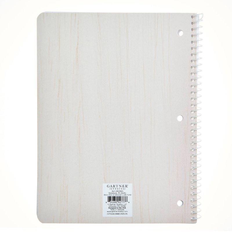 slide 3 of 3, Gartner Studios Wabi Sabi Pattern I Am Very Busy Spiral Notebook, School Supplies, 1 ct