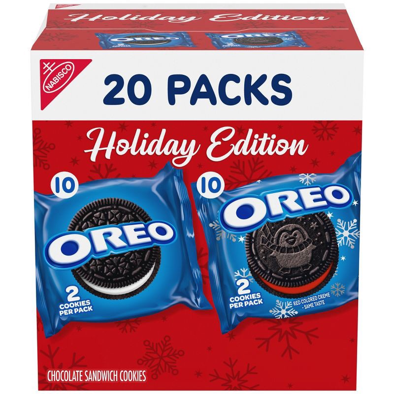 slide 1 of 13, Oreo Holiday Multipack - 18oz/20ct, 18 oz, 20 ct