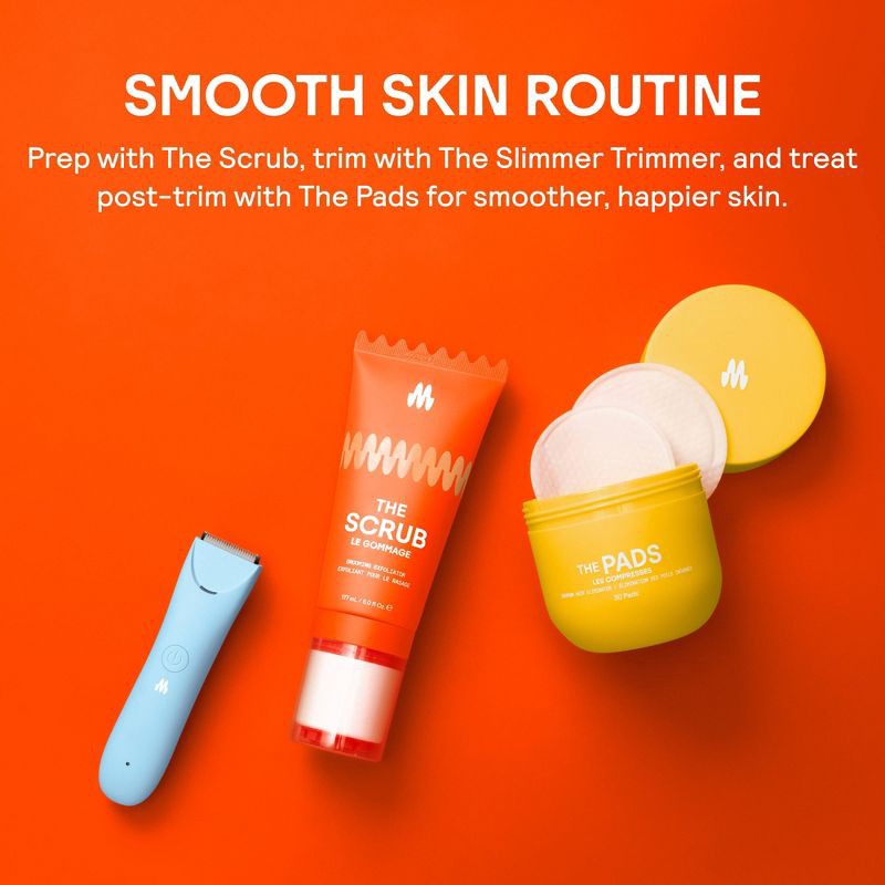 slide 6 of 10, Meridian The Scrub Pre-Trim Exfoliator for Bikini, Pubic & Underarm Areas Reduces Razor Bump & Ingrowns - 6.0 fl oz, 6 fl oz