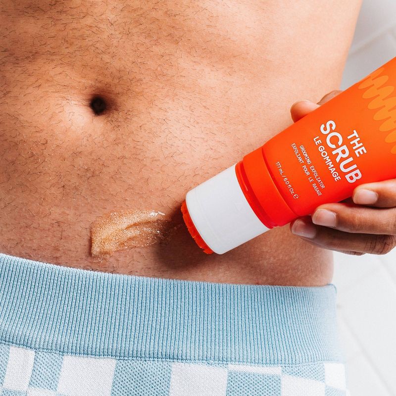 slide 9 of 10, Meridian The Scrub Pre-Trim Exfoliator for Bikini, Pubic & Underarm Areas Reduces Razor Bump & Ingrowns - 6.0 fl oz, 6 fl oz