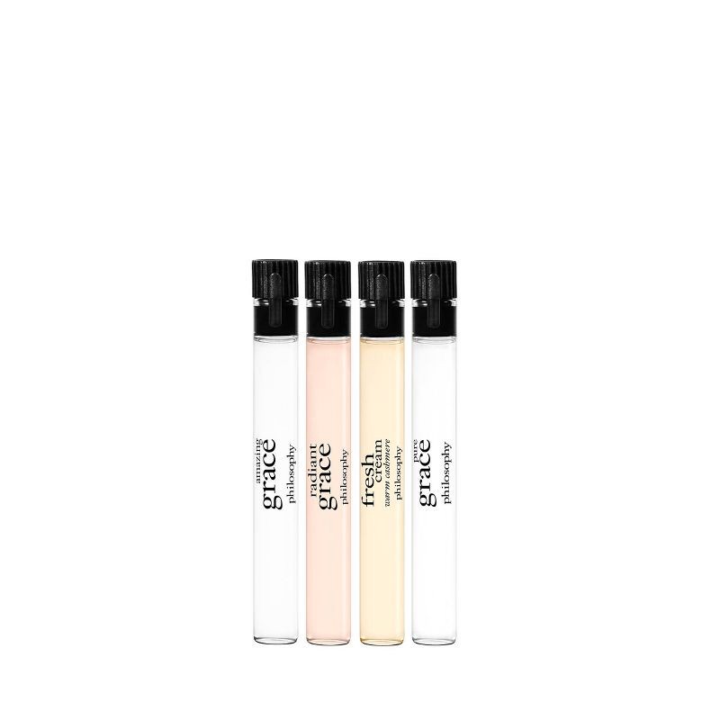 slide 2 of 4, philosophy Family Discovery Holiday Gift Set -1.5 ml/4pc -Ulta Beauty, 1.5 ml, 4 ct