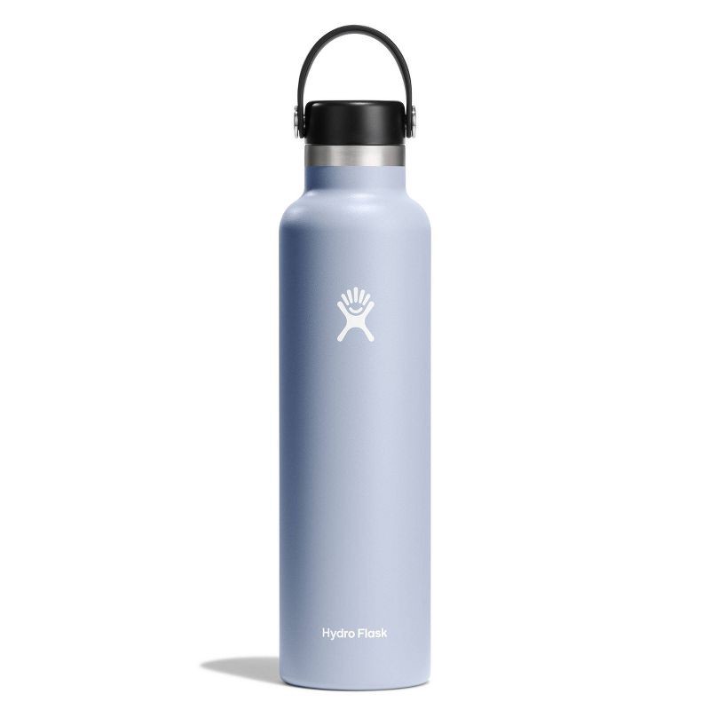 slide 1 of 3, Hydro Flask 24oz Standard Mouth Bottle - Surf: Double-Wall, BPA-Free, Leakproof, 24 oz