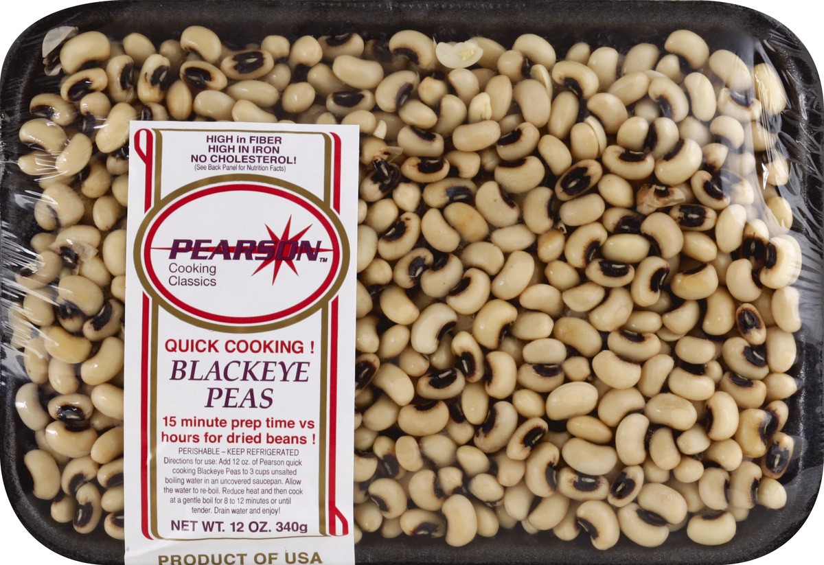 slide 3 of 4, Pearson Blackeye Peas 12 oz, 12 oz