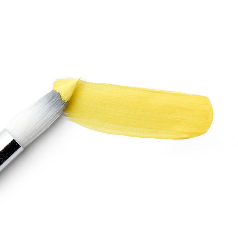 slide 3 of 3, 2oz Satin Acrylic Paint Buttery Popcorn - Mondo Llama™, 2 oz