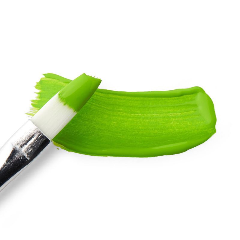 slide 3 of 3, 2oz Satin Acrylic Paint Crunchy Lettuce - Mondo Llama™, 2 oz