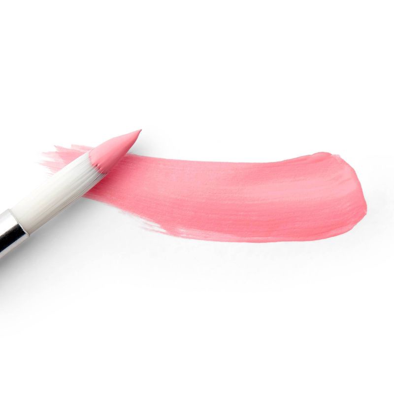 slide 3 of 3, 2oz Satin Acrylic Paint Flamingo Feathers - Mondo Llama™, 2 oz