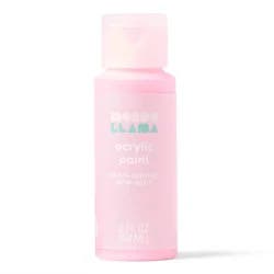 2oz Satin Acrylic Paint Flamingo Feathers - Mondo Llama™