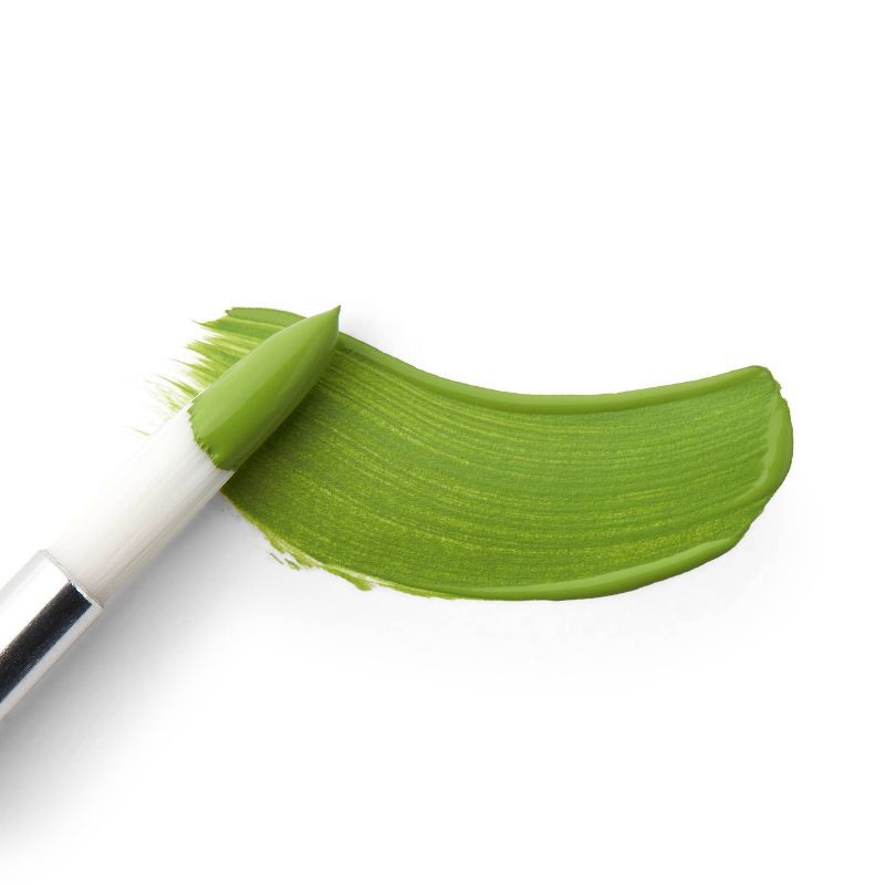 slide 3 of 3, 2oz Satin Acrylic Paint Earthy Matcha - Mondo Llama™, 2 oz