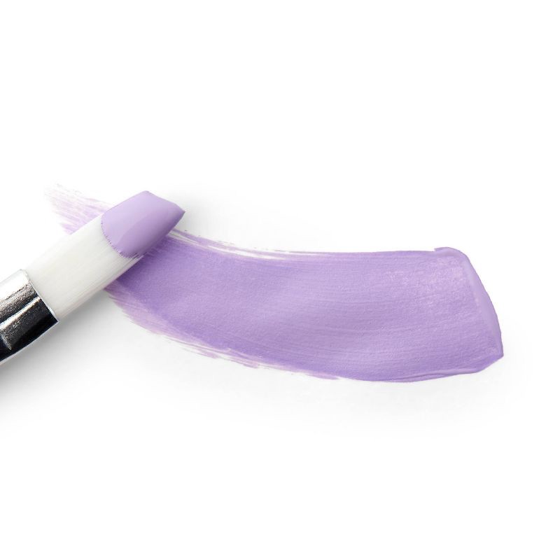 slide 3 of 3, 2oz Satin Acrylic Paint Glittering Amethyst - Mondo Llama™, 2 oz