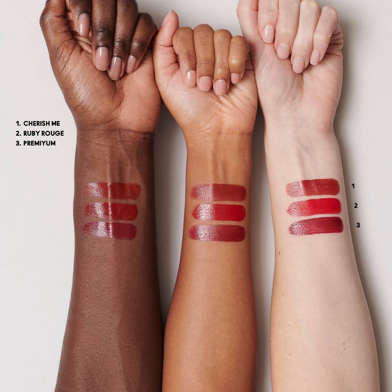 slide 5 of 6, MAC Everyday Luxury Mini Lustre Glass Lipstick Trio Gift Set - Red - 0.18oz - Ulta Beauty, 0.18 oz